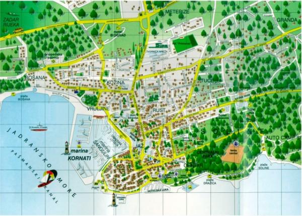 karta biograd i okolica Apartmani Biograd na moru   Apartmani Mimoza | Apartmanija.hr karta biograd i okolica