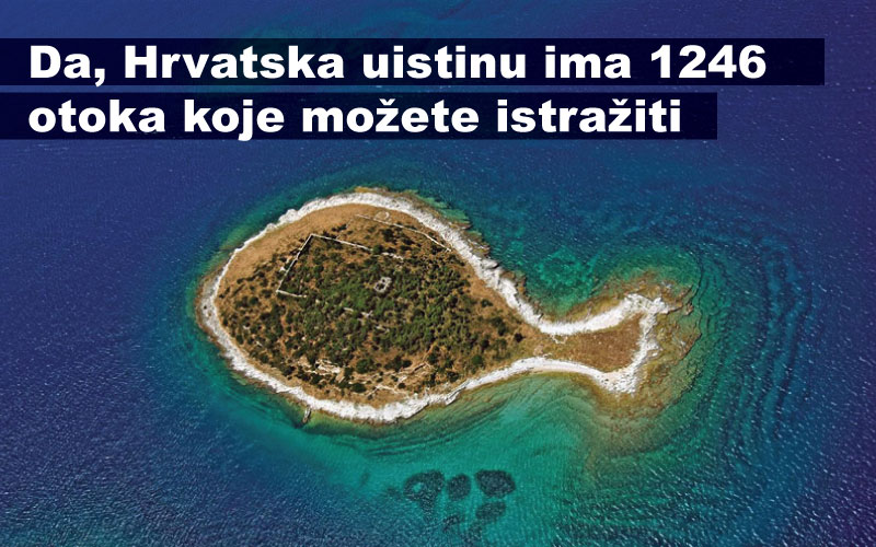 Da, Hrvatska uistinu ima 1246 otoka koje možete istražiti 