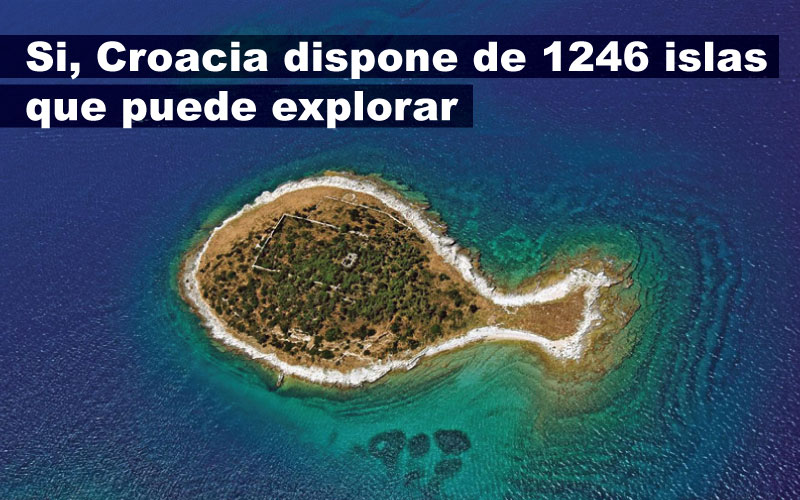 Si, Croacia dispone de 1246 islas que puede explorar 
